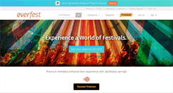 Desktop Screenshot of everfest.com